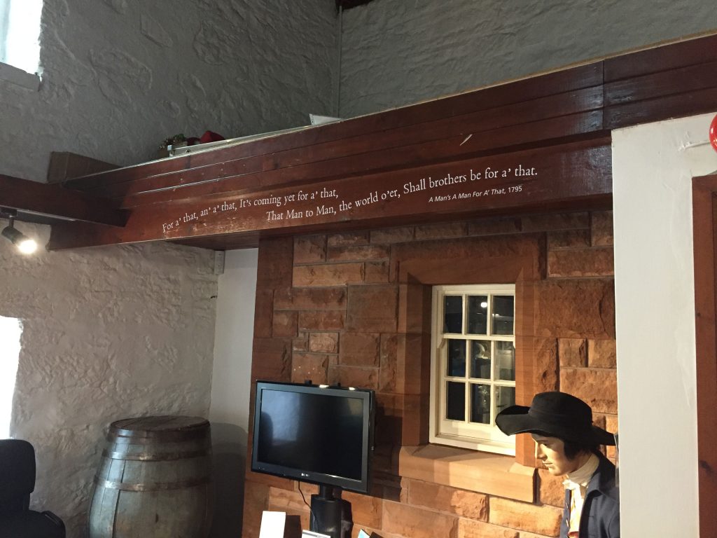 robert burns signage design by bdsdigital