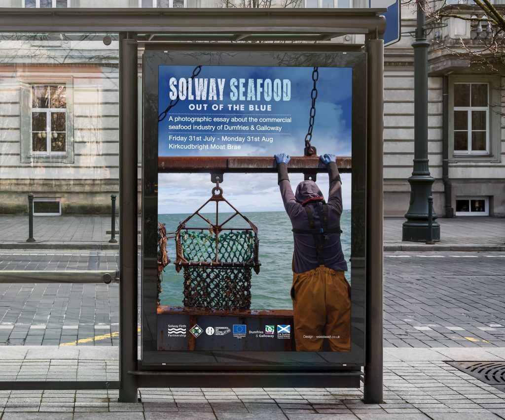 solway seafood poster design by bdsdigital