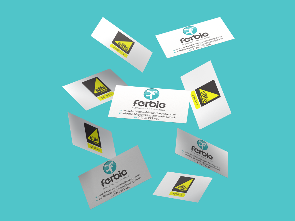 ferbie business card design by bdsdigital